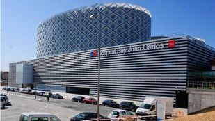 Hospital Rey Juan Carlos de Móstoles, donde los sanitarios confirmaron el fallecimiento del apuñalado.