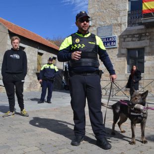 La Policía Local de Collado Villalba presenta su Unidad Canina