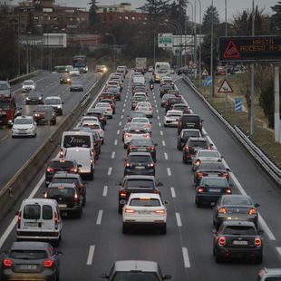 Retenciones en Madrid por la operación salida de Semana Santa