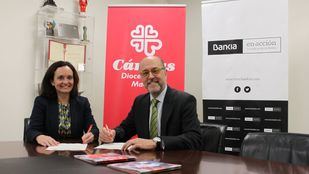Bankia y Cáritas firman el tercer acuerdo para ayudar con el pago del alquiler a familias vulnerables