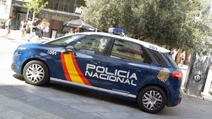 Un vehículo de la Policía Nacional.