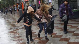 Aviso amarillo por fuertes rachas de viento en la región