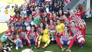 El Atlético Femenino se proclama campeón de la Liga Iberdrola por tercera vez consecutiva