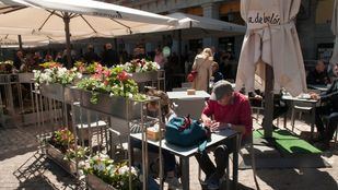 Las terrazas de Plaza Mayor estrenan mobiliario