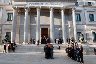 Madrid despide a Rubalcaba en el Congreso de los Diputados