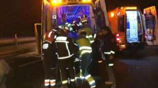 Una colisión de tres coches deja seis heridos en Navalcarnero