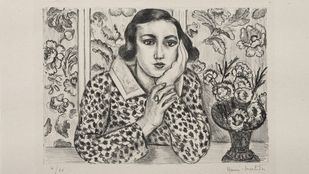 El blanco y negro del creativo grabador Matisse