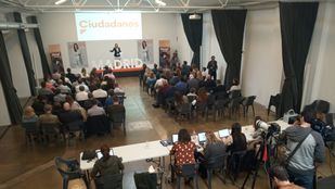 Villacís reaparece en un acto de Ciudadanos a través de un vídeo