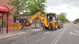 Arranca la remodelación integral de las calles Isaac Albéniz y Lugo en Alcobendas