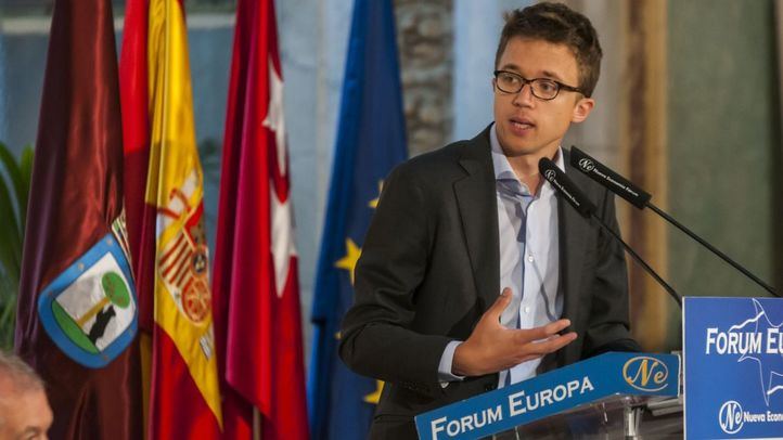 Íñigo Errejón, en el desayuno informativo.
