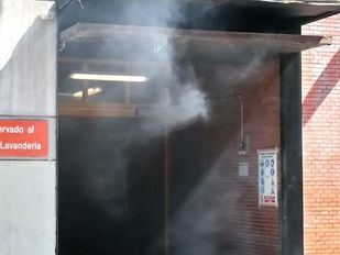 Evacuada una zona del Gregorio Marañón por el humo de un motor averiado