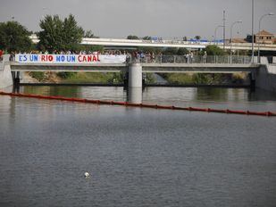 Los remeros, “esperanzados” por volver al Manzanares