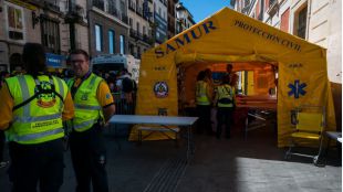 Primeras incidencias: 57 personas atendidas por mareos en Sol