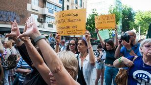 Concentración para exigir la "normalización de la sexualidad femenina"