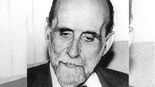 Fotografía de Juan Ramón Jiménez en la revista La Nación.