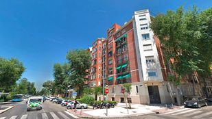 Paseo del Pintor Rosales, donde se fue asesinado Jacinto Alcántara en 1966, en su domicilio.