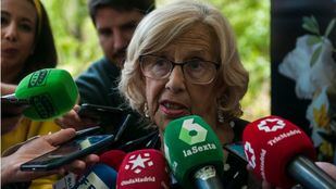 Carmena achaca la interrupción de las obras de Plaza de España a un malententido
