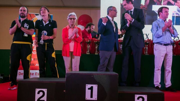 Gala de clausura de los juegos deportivos de Escuelas Católicas de Madrid (ECM).