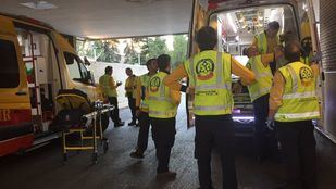 Técnicos de emergencias del SAMUR en una foto de archivo