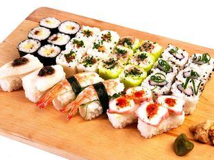 Sushi: el alimento de moda saludable y delicioso