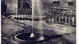 Fuente de la Puerta del Sol en 1860