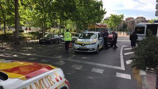 Herido muy grave un hombre invidente y sordomudo atropellado por una moto