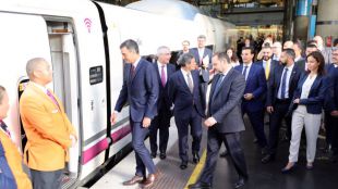 Viaje inaugural del AVE Madrid-Granada tras años de retrasos