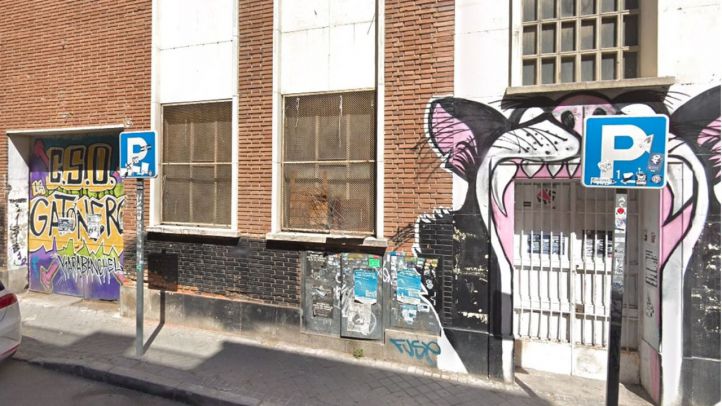 Centro Social okupado 'La Gatonera', en Carabanchel.