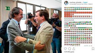 La moratoria de Madrid Central 'atasca' el Instagram de Almeida