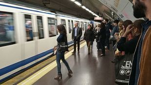 Foto de archivo de una estación de Metro de Madrid.