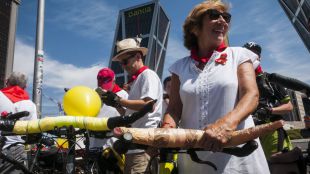 Unos encierros de San Fermín muy peculiares