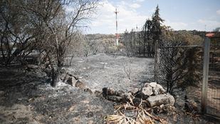 Los pequeños rebrotes del incendio en Cadalso impiden que se dé por extinguido
