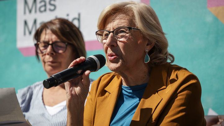 La exalcaldesa de Madrid, Manuela Carmena.