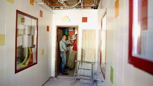 Obras de mejora en el colegio Los Jarales.
