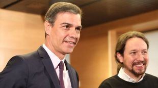 Los españoles prefieren un Gobierno de coalición entre PSOE y Podemos