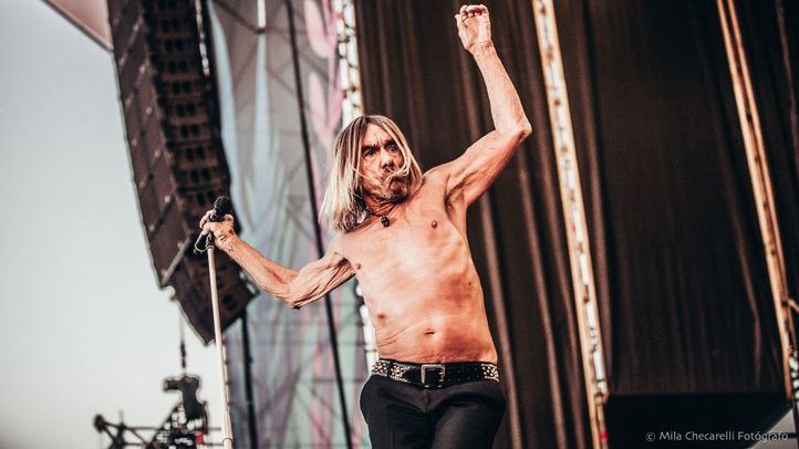Iggy Pop, en la primera jornada del festival Mad Cool 2019.