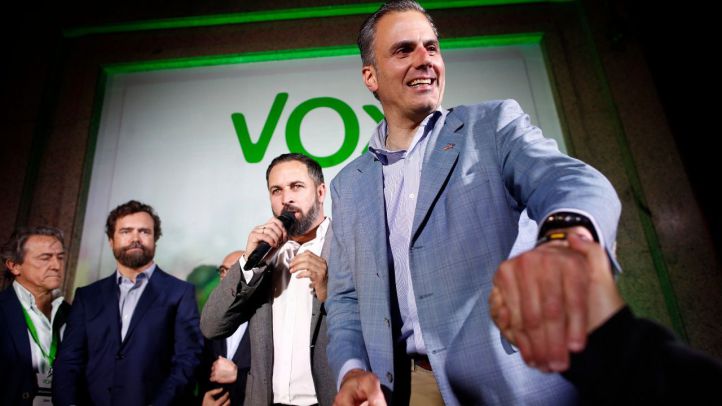 Javier Ortega Smith, portavoz de Vox en el Ayuntamiento de Madrid.