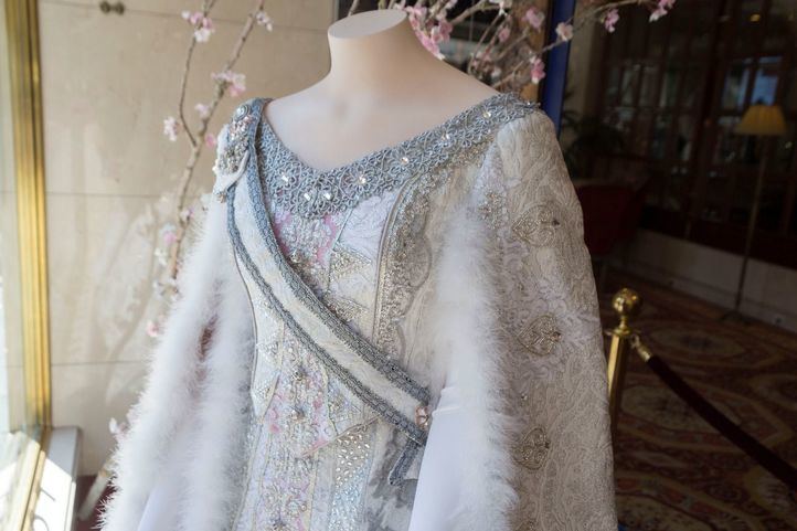 Exposición del vestuario del musical Anastasia.