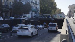 El túnel de Bailén cierra un año por las obras en Plaza de España