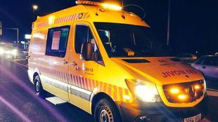 Herido grave un motorista tras salirse de la vía en Leganés