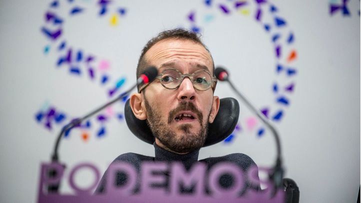 Pablo Echenique, en una rueda de prensa.