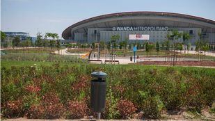 Los jardines del Wanda se abrirán en los próximos días