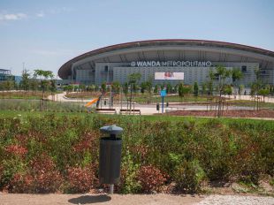 Los jardines del Wanda se abrirán en los próximos días