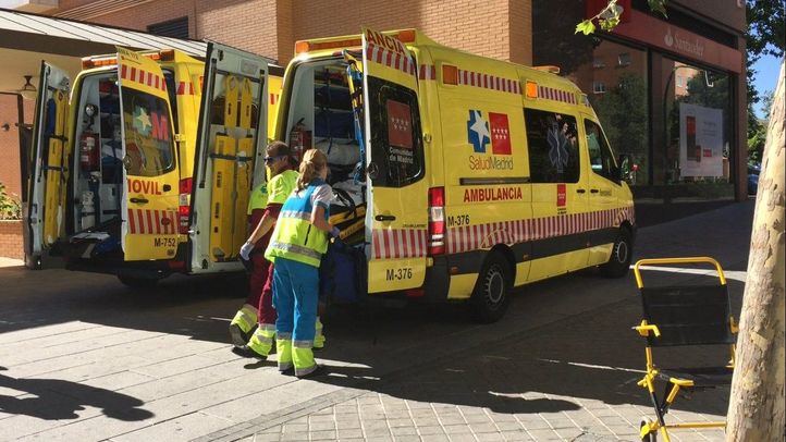 Herido grave al caer desde 6 metros en Majadahonda