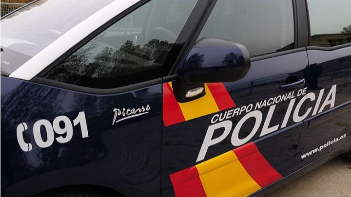 Coche de la Policía Nacional.