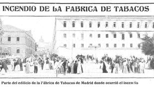 Se incendia la Tabacalera