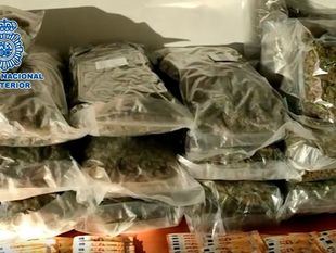 Un policía fuera de servicio frustra el 'pase' de 24 kilos de marihuana en Alcalá