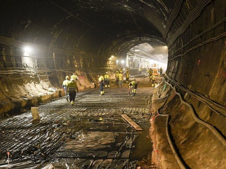Las obras del túnel de Recoletos, a buen ritmo