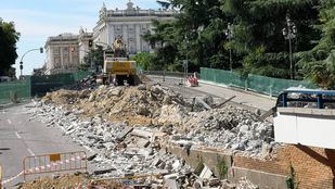 Adiós al paso elevado de Plaza de España