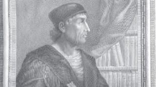 Retrato de Elio Antonio de Nebrija.